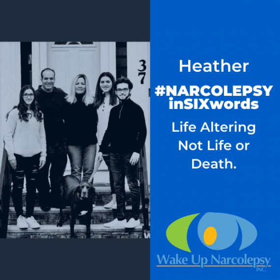 Life altering. Not life or death. - Narcolepsy in six words - Heather