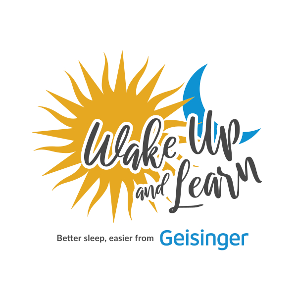 Wake Up and Learn Logo - Geisinger