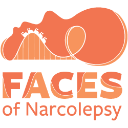 Faces of Narcolepsy Logo - Orange